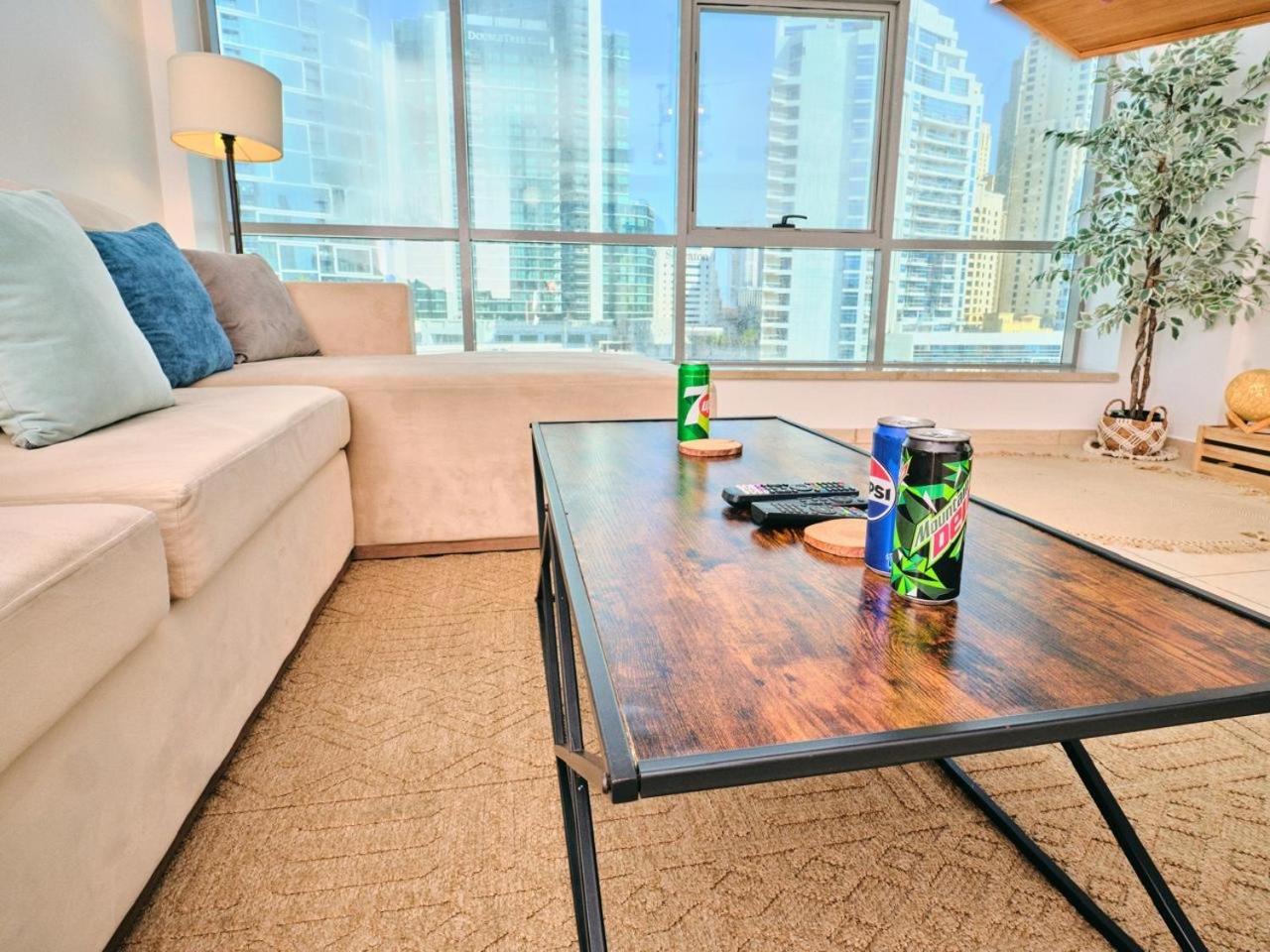 Wonderful Two Bed Room With Full Marina View Dubai Eksteriør bilde